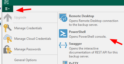 veeam powershell